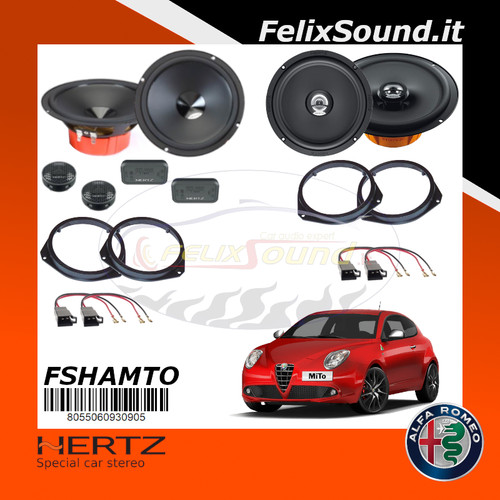 Kit altoparlanti alfa - altoparlanti,