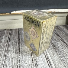 1973 Ballantine Books Lord of the Rings Hobbit LOTR Boxed Set Gold NEW!! Tolkien