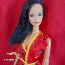 Barbie Hawaiian Vintage 1975 Con Vestito Moda Da Collezione #1903