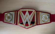 WWE Red Title Belt Universal Championship Suoni Movimento Attivato 2017