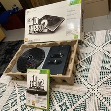 Console / Giradischi e Mixer DJ HERO 2 Xbox 360 Con Scatola e Gioco Incluso