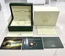 Autentica scatola orologio ROLEX Submariner 16610 14060M 16613 16600 libretti TAG 2008