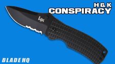 H&k by benchmade 14201 conspiracy knife combo blade - heckler & koch 