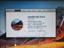 Apple MacBook Unibody 13,3" -