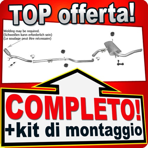 Scarico completo per seat - per,