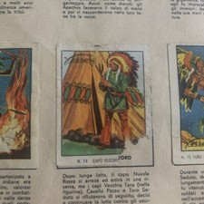 FIGURINA N. 74 EPOPEA INDIANA