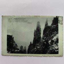 CANTELLO IL DENTE DEL GIGANTE AL SOL RISPLENDE CARTOLINA ANTICA SPEDITA 1918  