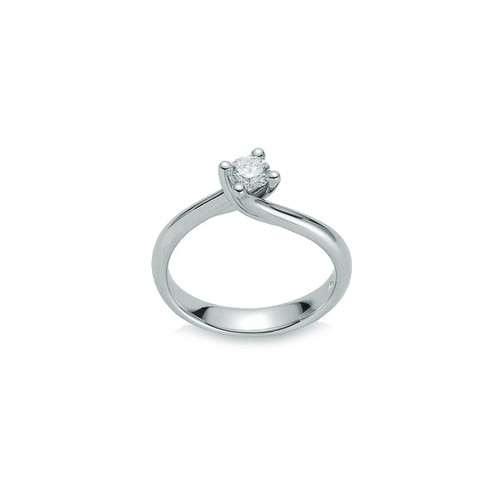 Anello solitario donna - , miluna