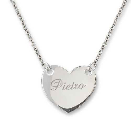 Collana con ciondolo cuore - ,