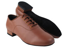Coffee Brown Leather Men's