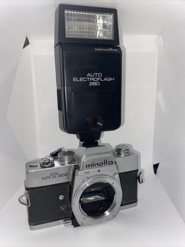 Minolta srt 202 con flash - flash, 280