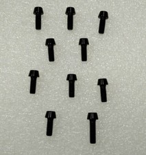 VITE ERGAL NERA TESTA SVASATA M5 LUNGHEZZA 20 DELLA LIGHTECH TCEI 10 PEZZI