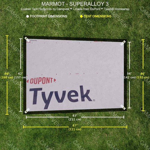 Tyvek impronta per - per, tenda