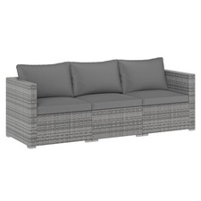 3PCS Patio Sectional Sofa Set