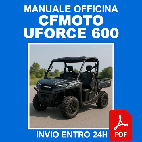 Manuale officina cfmoto uforce - cfmoto,