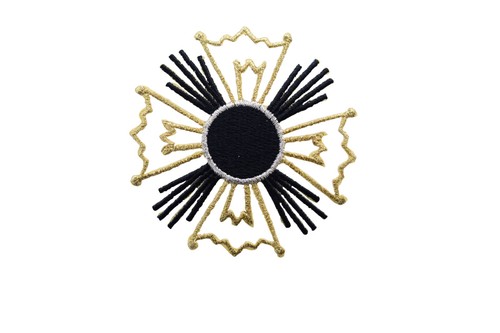 2854 toppa oro nero - 3", oro,