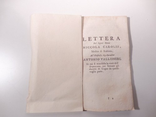 Carolis nicola lettera del - carolis,