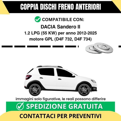Coppia dischi freno anteriori - coppia,