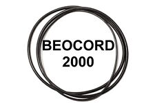 SET KIT CINGHIE B&O BEOCORD 2000 EXTRA FORTE REGISTRATORE A BOBINE NUOVE FRESCHE