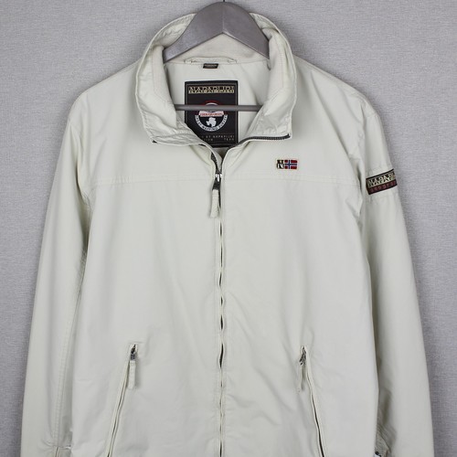 Napapijri beige jacket size - napapijri,