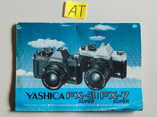 Yashica super fx 7super - fx-3, fx-7super