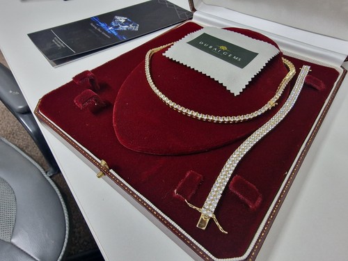 Collana tennis finita oro - finita,