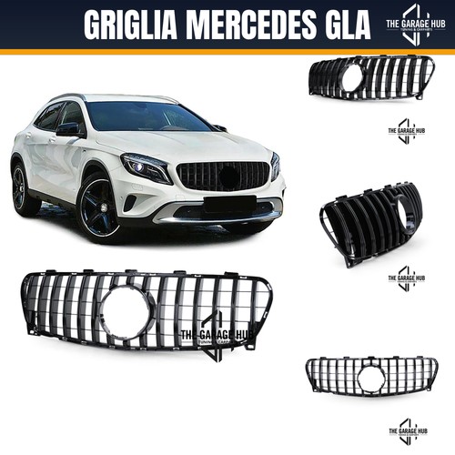 Griglia sportiva nera lucida - griglia,