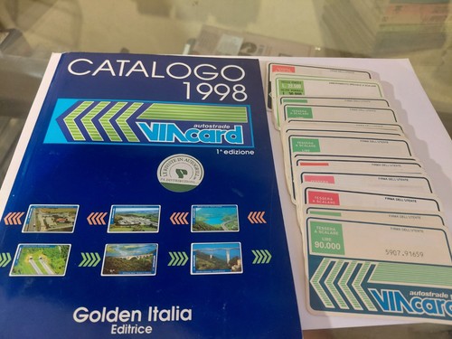 Raro catalogo delle viacard - raro,