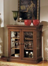 VETRINA DISPENSA CRISTALLIERA CREDENZA LIBRERIA ARTE POVERA  