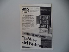 advertising Pubblicità 1930