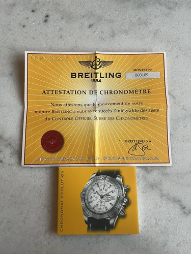 Breitling chronomat evolution - breitling,