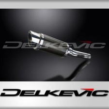 KIT SCARICO SILENZIATORE TONDO CARBONIO 200mm TRIUMPH SPEED TRIPLE 955i 02-04