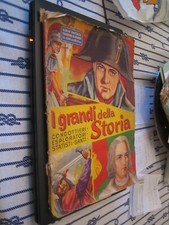 ALBUM FIGURINE I GRANDI DELLA STORIA - ED. ALBUM DELL'ARTE - COMPLETO