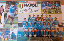 POSTER CALCIO NAPOLI CAMPIONE
