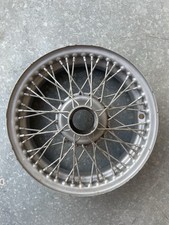 CERCHIO A RAGGI 15 x 4J DUNLOP razze JAGUAR MG MKI MKII TRIUMPH XK MK 15x4J