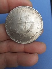 MESSICO 1 ONCIA OZ 1980 BILANCIA IN ARGENTO 925