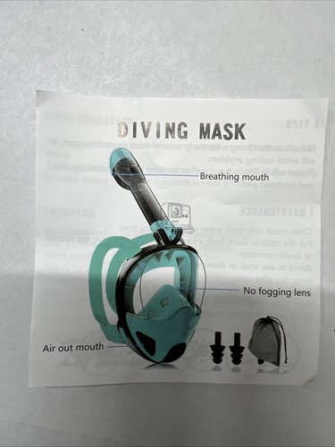 Maschera subacquea - maschera,
