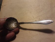 ANTICO CUCCHIAIO PER OLIVE O AFFINI PUNZONATURE CHE NON RIESCO A DECIFRARE LUNGH