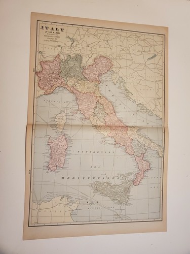 Mappa italia san - d'italia, e