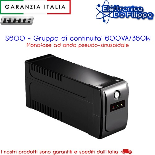 S600 gruppo continuita - gruppo, continuita'