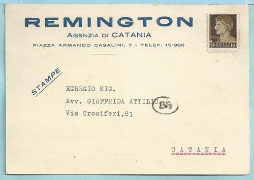 Storia postale cartolina - postale,