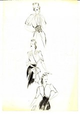 1939 Moda donna ANNI '30 Abiti