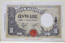 100 Lire Grande "B" B.I. Cento