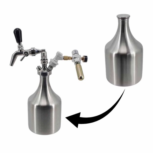 Growler per birra acciaio - birra,