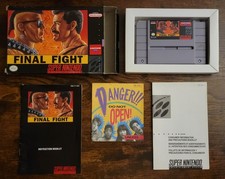 Final Fight (Super Nintendo SNES) CIB 