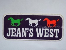 ADESIVO sticker JEAN'S WEST Jeans denim vintage