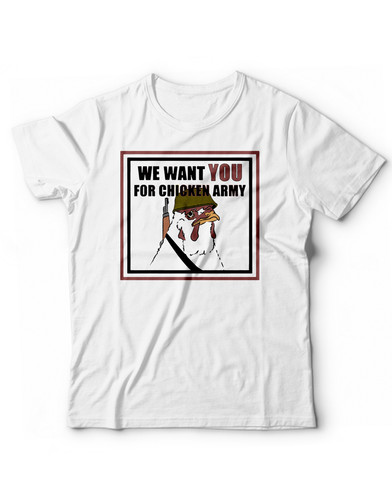 Shirt chicken army pordenone - chicken,