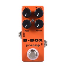 Mosky mini BB box Preamp Boost Overdrive pedale effetti chitarra true bypass