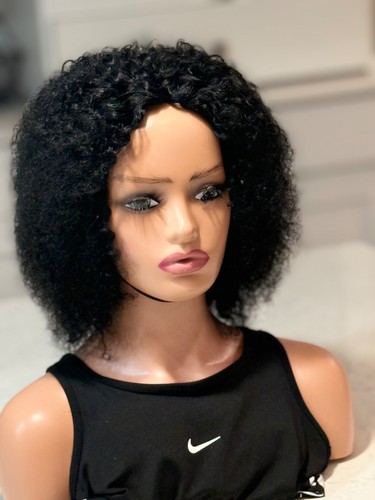 Parrucca afro ricci capelli