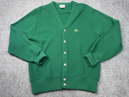 Cardigan maglione vintage izod - maglione,